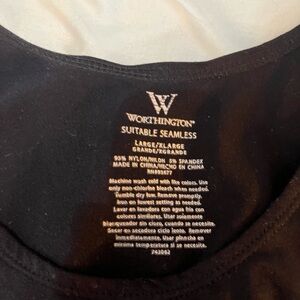 Worthington Black Camisole